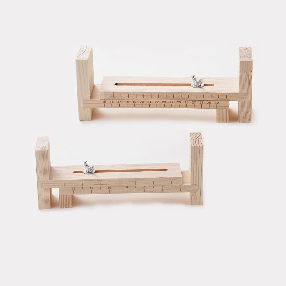 High Quality Solid Wooden Braiding Frame Adjustable Handmade Weaving Loom DIY Craft Fixed Plate Braided Rope Tools