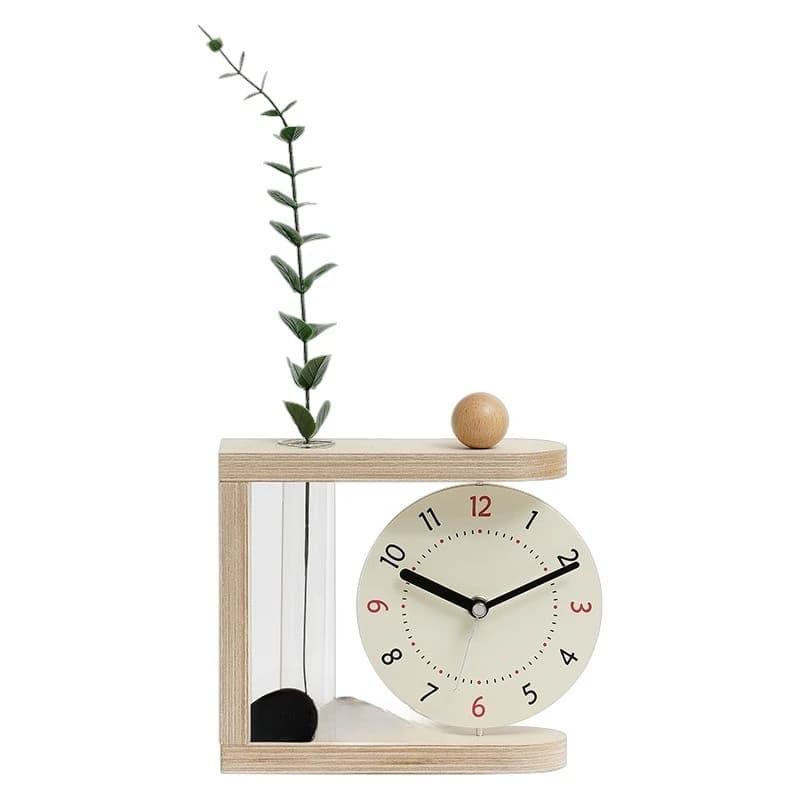 Orologio a Pendolo Creativo, Ornamento d'Arte per Ingresso, Soggiorno, Decorazione per Mobile TV