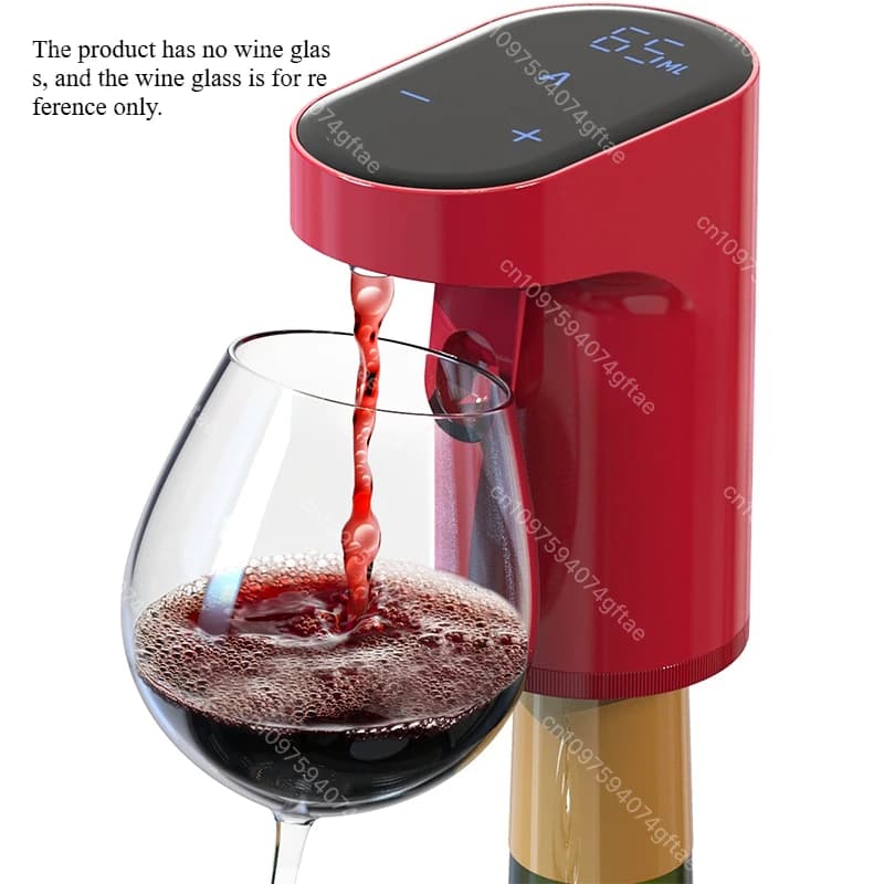 024Nuova mini decanter automatico portatile, aeratore e dispenser per vino elettrico