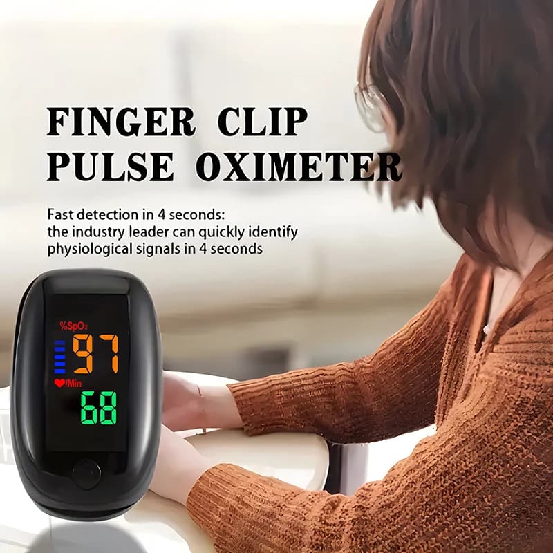 Medische Digitale Vinger Puls Oximetro Oled Bloed Zuurstofverzadiging Hart Escoria Pediatrische Oximetro Bloed Volwassen Kind