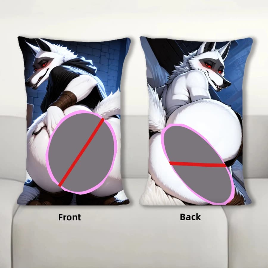 Dakimakura Anime Death Wolf Body pillow with double side print