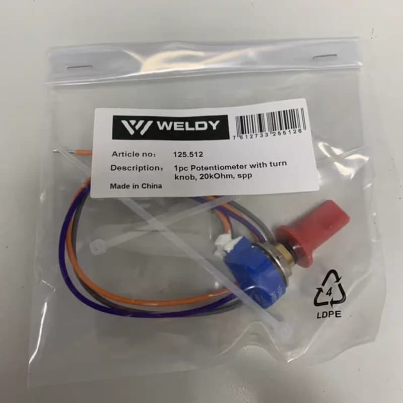 Accessorio originale Weldy per pistola ad aria calda HT1600 e macchina estrusore EX2 EX3 Plus