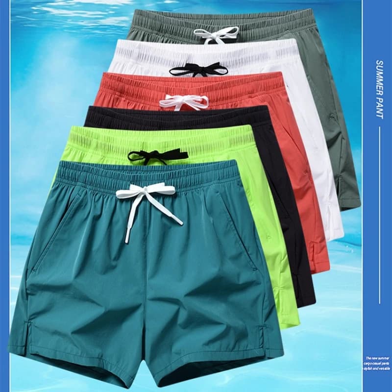 Pantaloncini da Ciclismo Running Man Plus Size 5XL, Pantaloncini Casual da Uomo, Pantaloncini Estivi da Surf, Pantaloncini Sportivi ad Asciugatura Rapida, Abbigliamento per Ragazzi