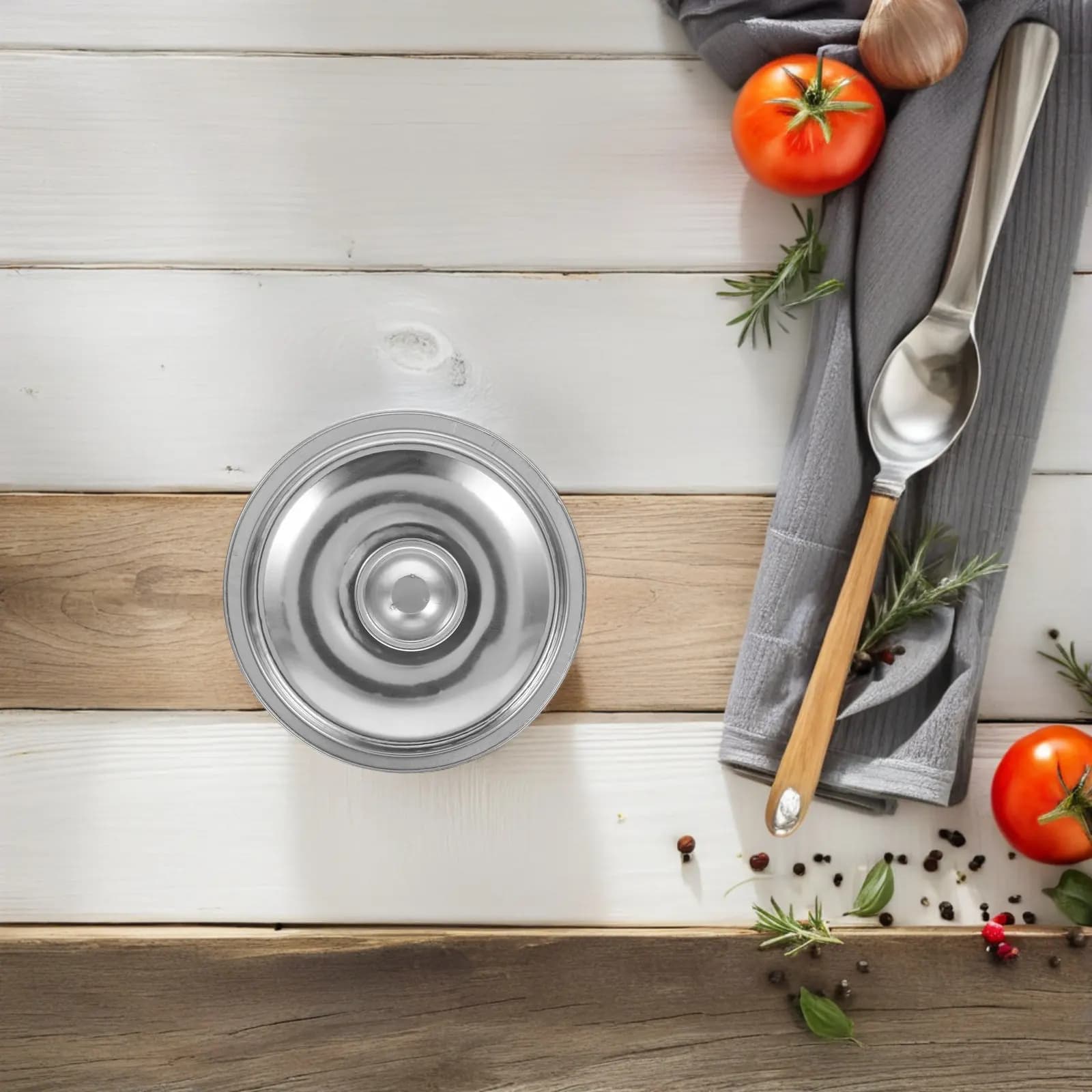 Stainless Steel Replacement Pot Lid for Frying Pan Skillet Saucepan Cookware Universal Tight Pot Cover