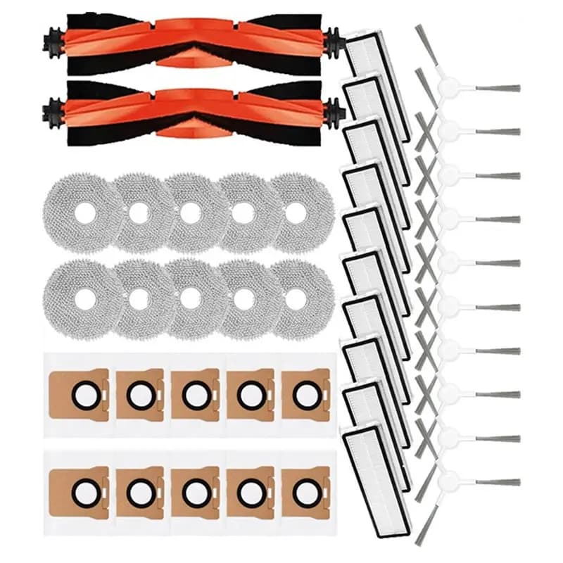 【618 SUMMER SALE】Panno per la pulizia del robot aspirapolvere X10+ X20+ X20 Plus X10 Plus, accessori di ricambio, spazzola principale e laterale, sacchetto per la polvere