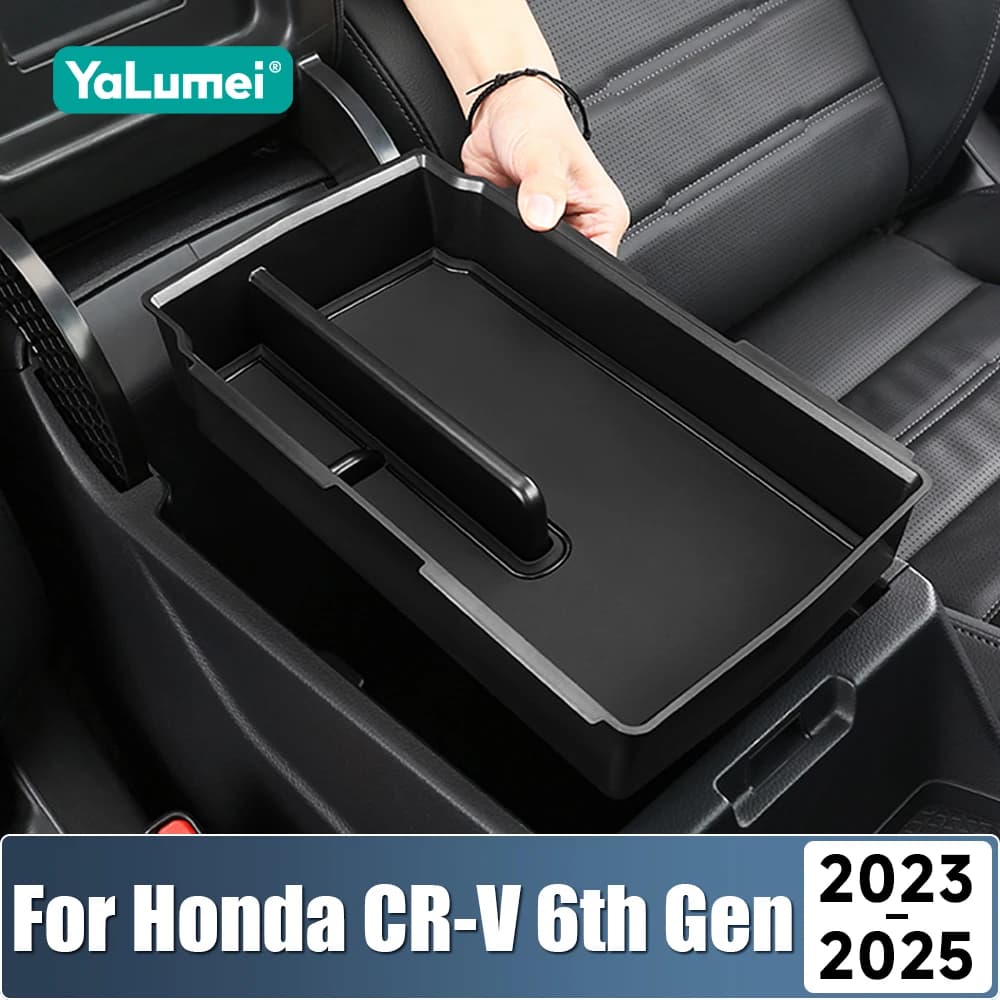 Auto Bracciolo di Controllo Centrale Box Contenitore di Stoccaggio Vassoio Dell'organizzatore Per Honda CR-V 6th Gen 2023 2024 2025 CRV Accessori Ibridi