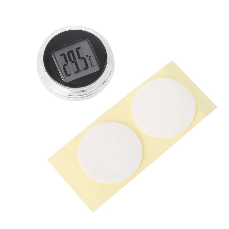 X37E Termometro digitale durevole Orologio Misuratore per Impermeabile Orologi interni per Accessori per strumenti
