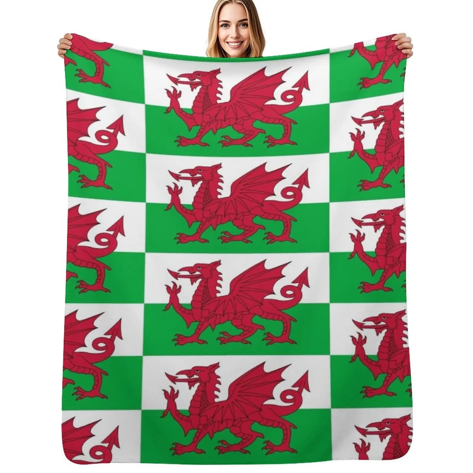 Flag of Wales Throw Blanket Blankets For Baby Designers Sleeping Bag Thin Warm Hairys Blankets