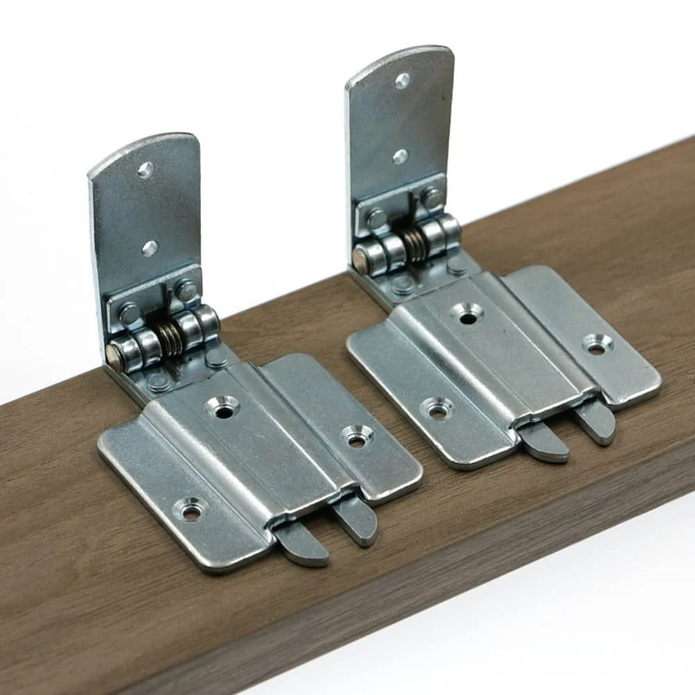 1pc Furniture Door Bounce Hinge Zinc Alloy Spring Hinge Removable Door Hinges For Glass Doors Wine Cabinet Clamp