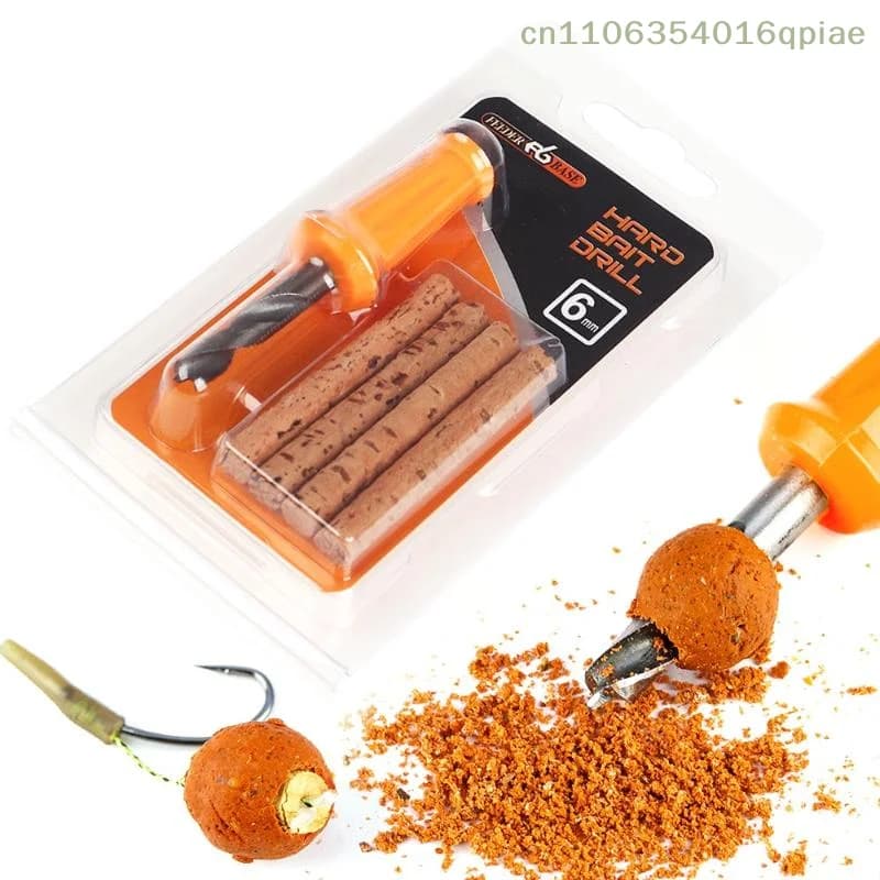 （Summer4）Carp Fishing Hard Bait Drill 4mm 6mm 8mm Boilies Feeder Fishing Tackle Carp Fishing Bait Corer Fishing Tools