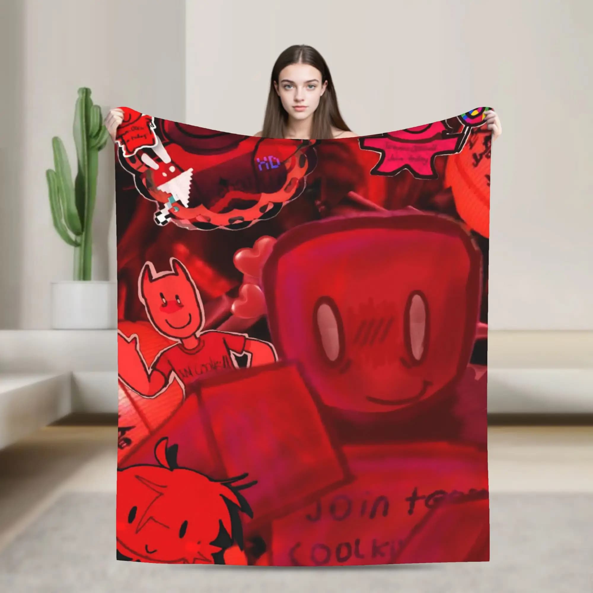 Team C00lkidd Join Today Flannel Blanket Soft Durable Throw Blanket for Outdoor Decorative Street Trend Bedspread Sofa Bed Cover