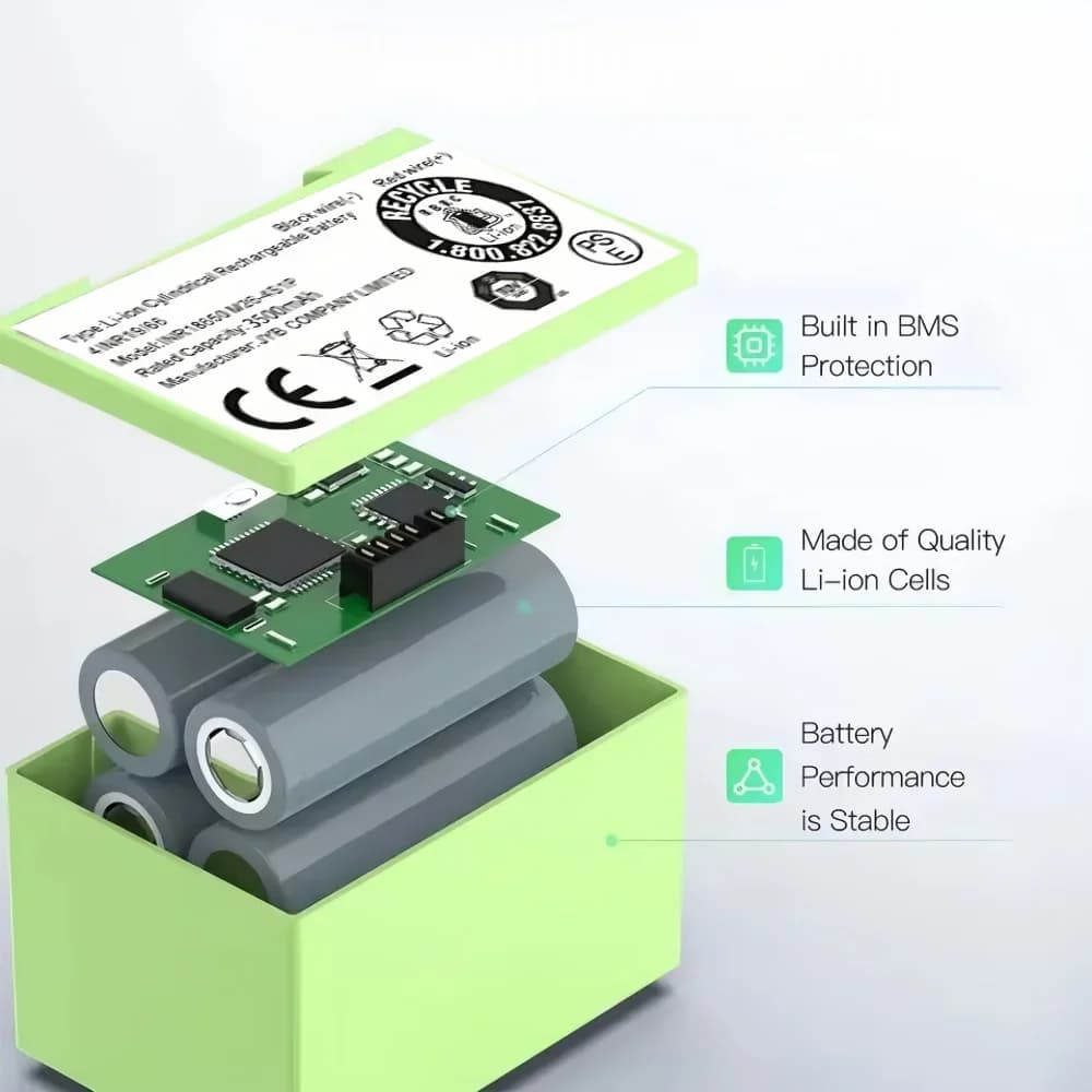 Per iRobot Roomba i7 Batteria di ricambio 3500mAh 14.4V Per i3 i4 i5 i6 i7 i8 J7 E5 Serie Aspirapolvere Batteria ricaricabile.