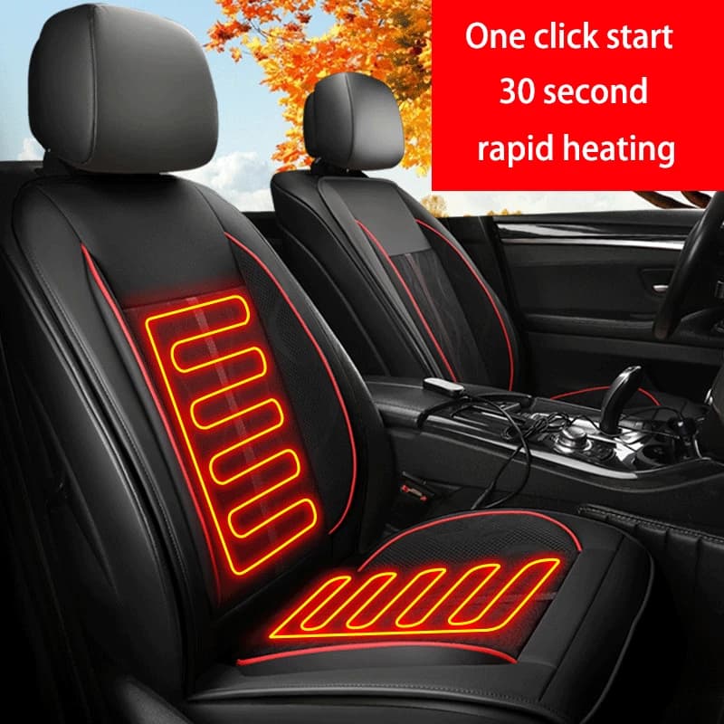 Ventilation seat cushion for car Summer cooling Winter heating seat pad Single 12/24V Ventilation massage pad blowing Interior cars