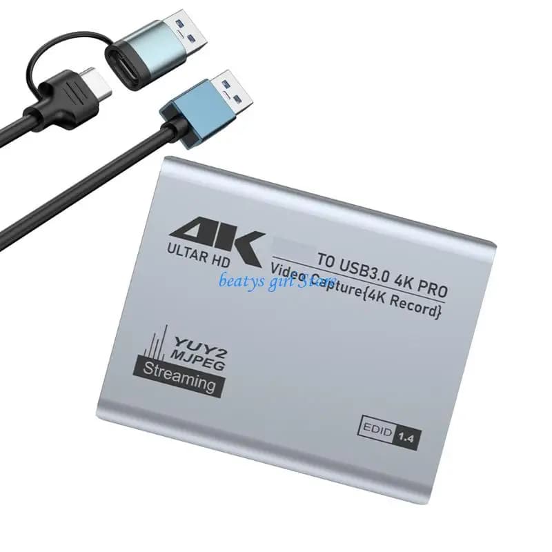 C7AB UHD USB3.0 Scheda acquisizione HDTV 4K 60Hz con funzione looping out per creatori contenuti