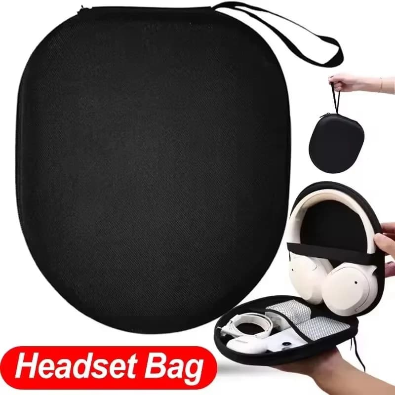 Custodia Universale per Cuffie Wireless Over-Ear Compatibile con JBL Tune 520BT, Borsa Portaoggetti per Cuffie Sony/Anker/Bose