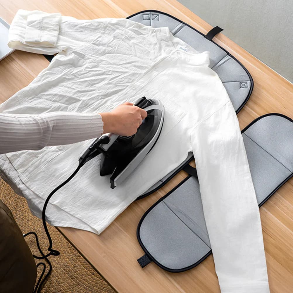 Set da 1 Pezzo: Tappetino Pieghevole per Stirare, Coperta Protettiva da Tavolo, Resistente al Calore, Telo Isolante per Stiratura