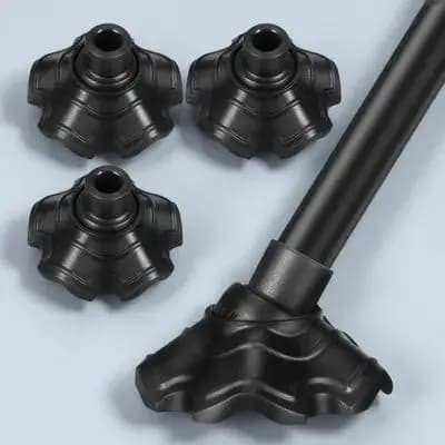 4 pezzi di coprigambe per sedie, protezioni antiscivolo per pavimenti, coperture per gambe di tavoli e sedie, per uso in campeggio, all'aperto, in ufficio, per interni ed esterni