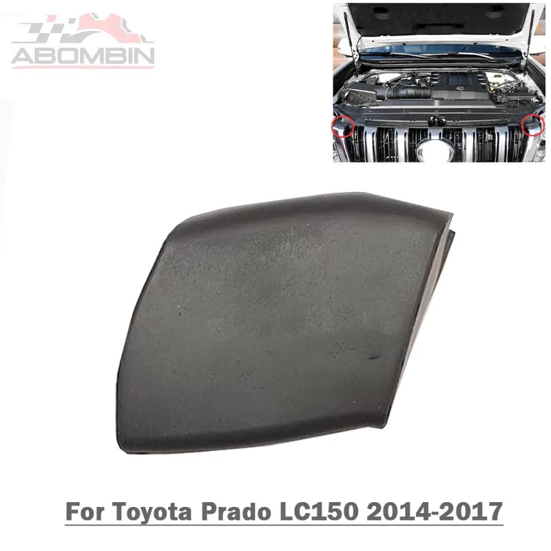 Griglia anteriore Testa Lampada Striscia di Tenuta Meteo Per Toyota Prado 2700/ 4000/LC150 2014 2015 2016 2017