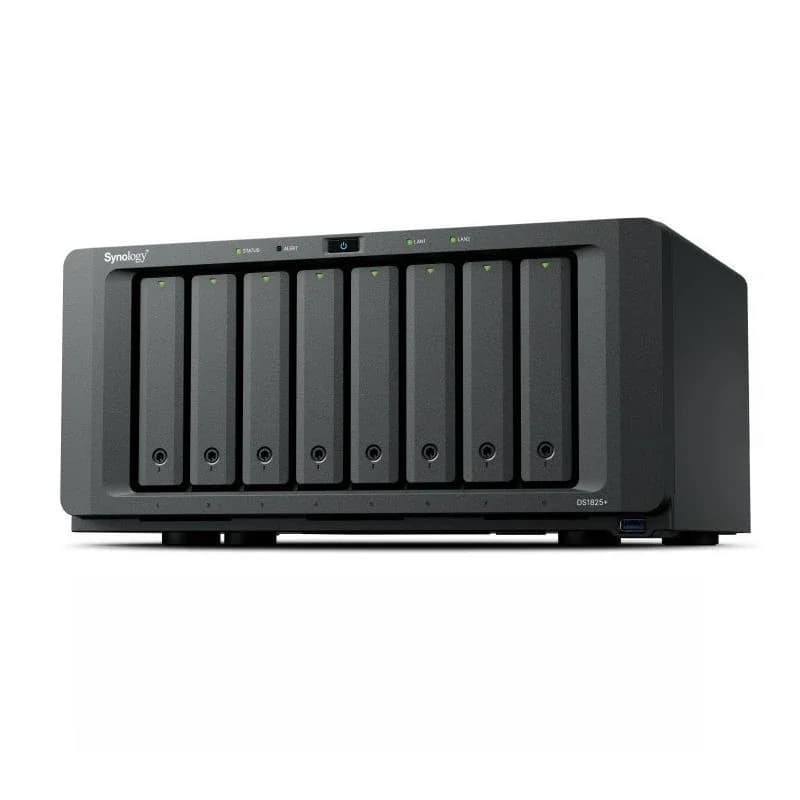 DS1825 + archiviazione nas a 8 bit, con 3 set di dischi rigidi originali HAT3300 da 6 TB