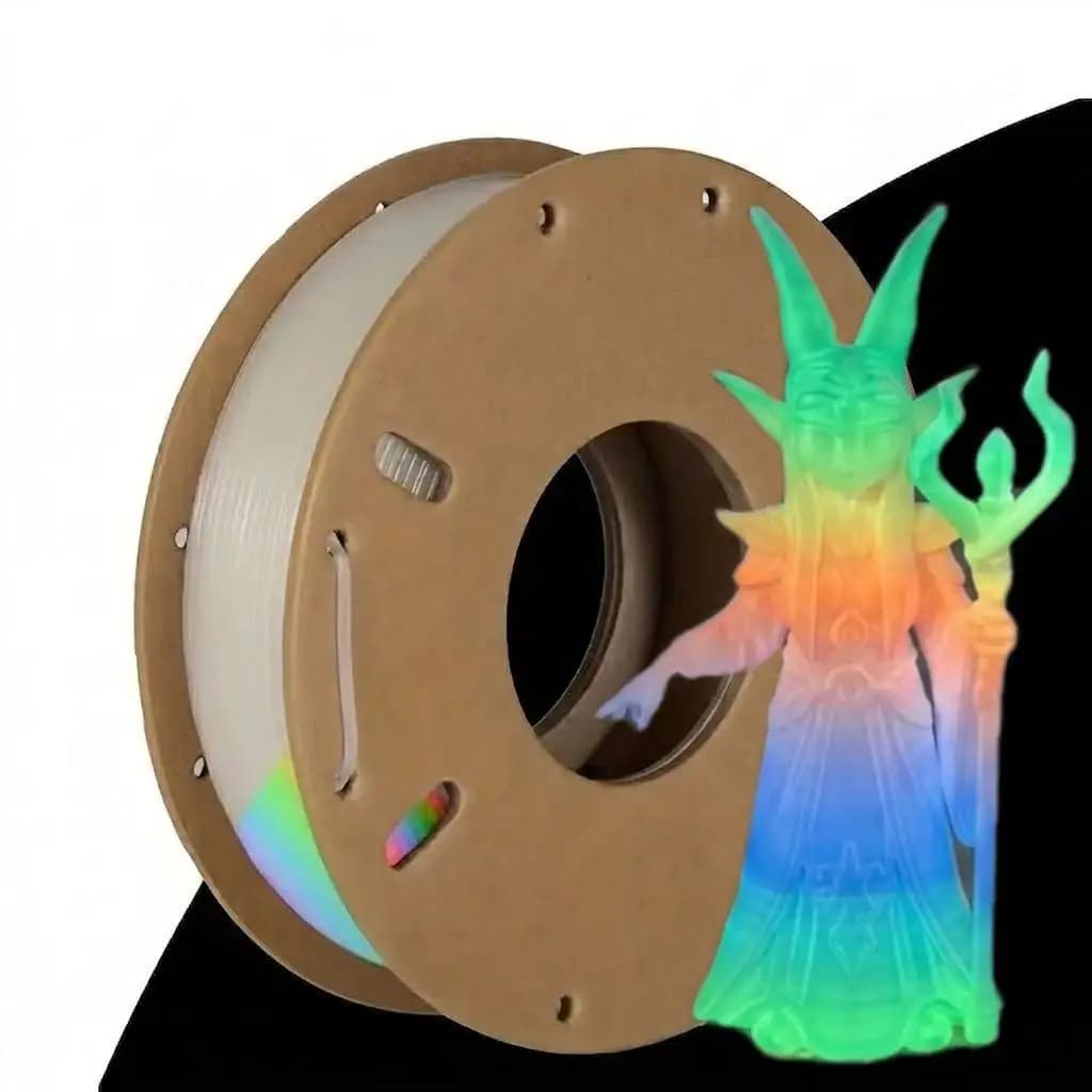 PLA Filament 1.75 mm, Special 3D Printing PLA Filament 1.75 mm ±0.03 mm, suitable for 3D printers and 3D pens, 250 g per spool,