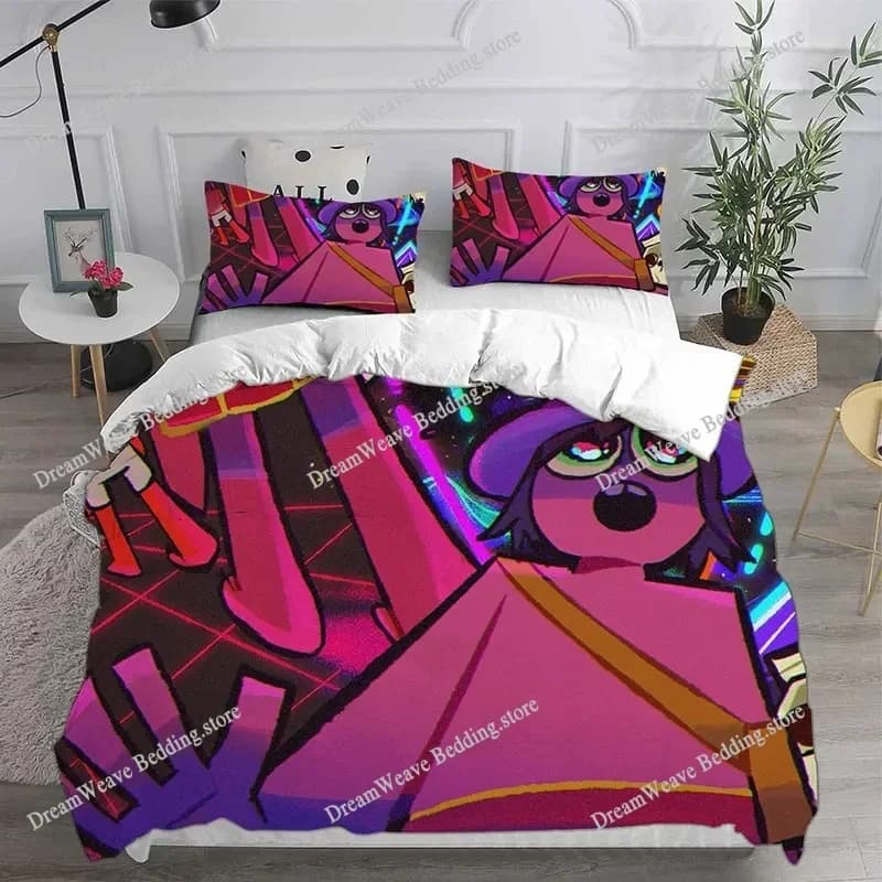 New Cartoon Midnight Gospel Anime Bedding Sets Comforter Quilt Bed Cover Duvet Cover Pillow Case Kids Adult Size Luxury Gift741