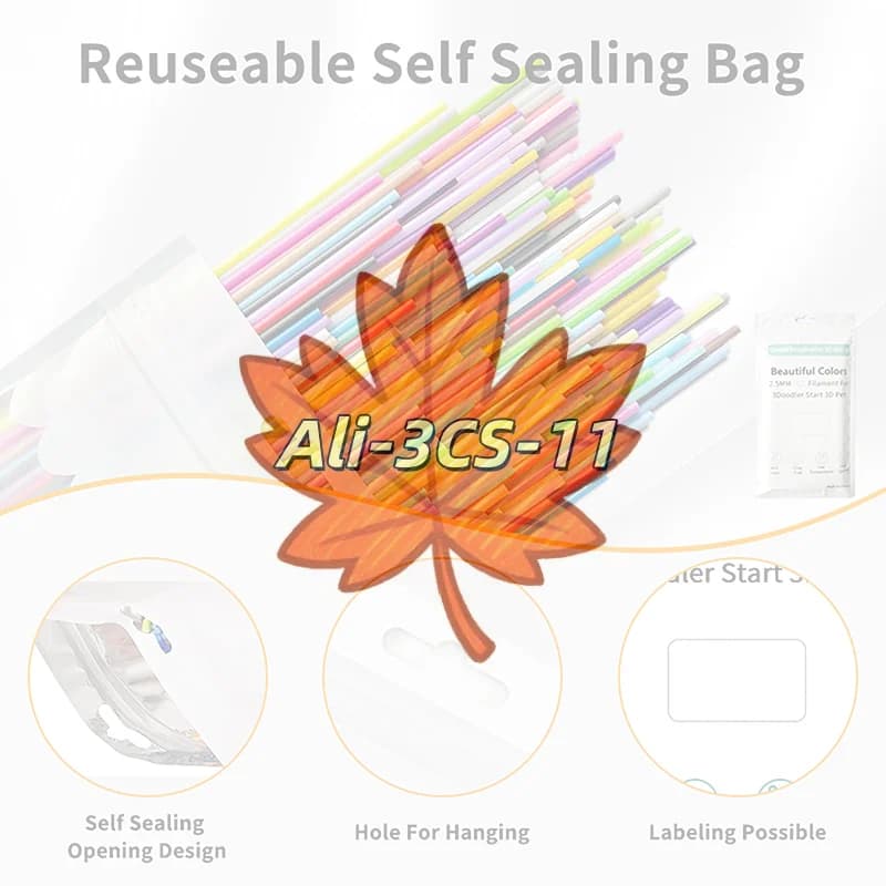 2.5mm Low Temperature 3D Pen Filament – 22/25/32 PLA spare parts for children print pens, safe and non-toxic, easy to use