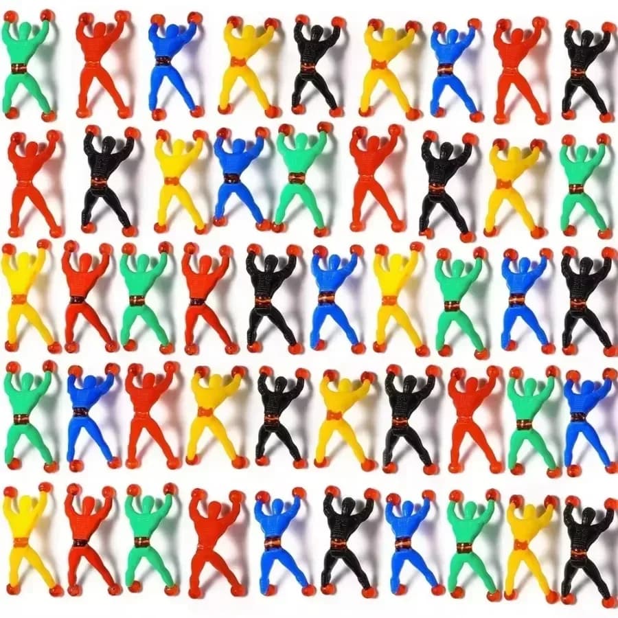 10/100 Pz New sticky Wall Climber Men Children Boy Birthday Party Bomber Supplies Fillings Sweets Gift Bags