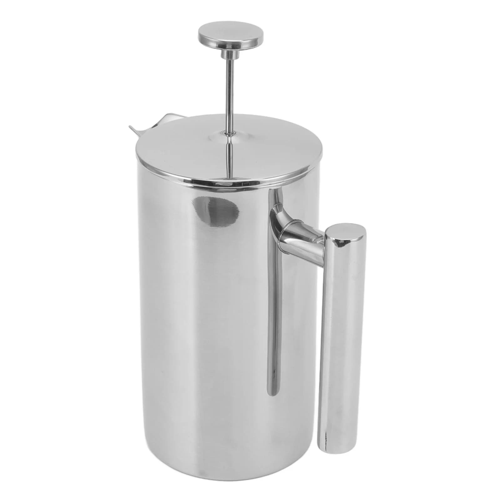 French Press Coffee Maker Stainless Steel Double Walled Coffee Press Filter Pot Insulated with Filter Espresso Coffee Pot
