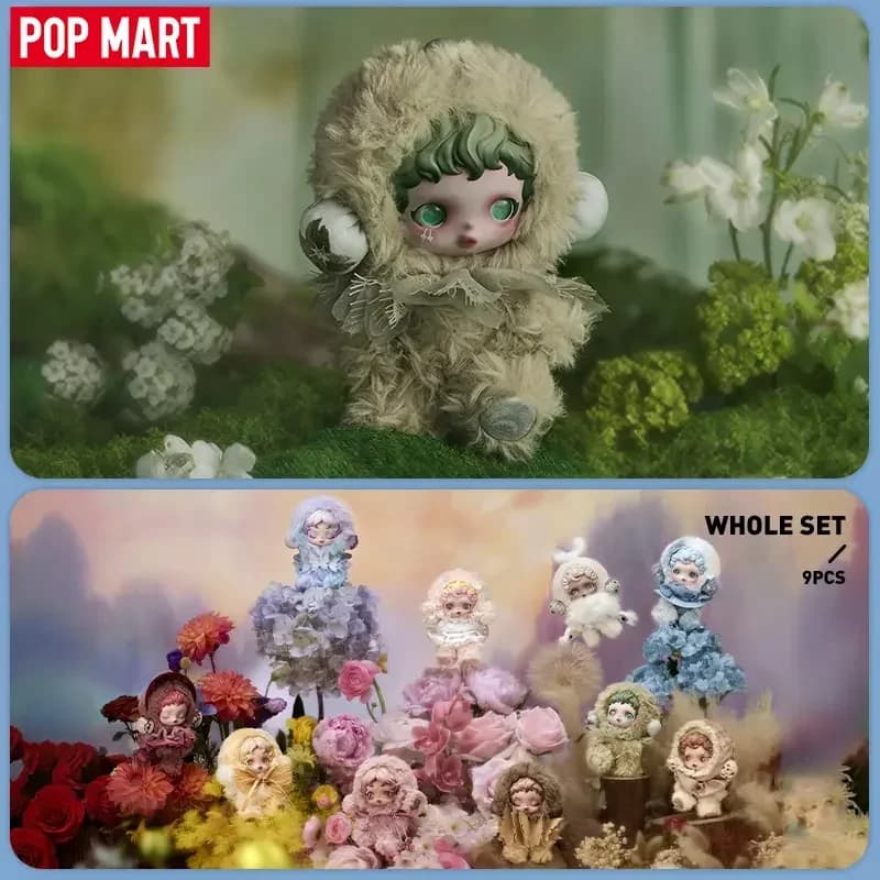 POP MART SKULLPANDA L impressionnisme Series Blind Box Toys Original Anime Action Figure Caixa Caja Surprise Mystery Box