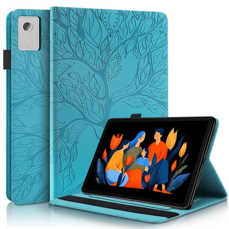 Fonda per Lenovo Idea Tab Plus 12.1 Custodia Tb361fu Goff Tree Portafoglio in pelle PU Flip Cover per Xiaoxin Pad 12.1 pollici Tb365fc Custodia