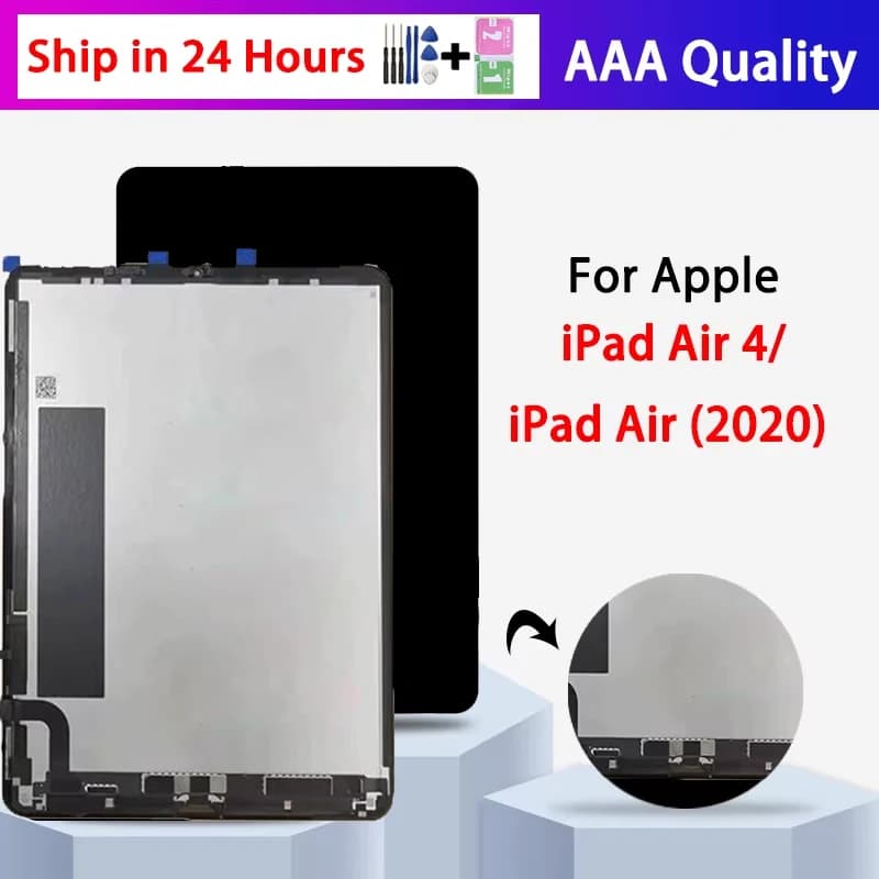 A2072 A2316 A2324 A2325 Premium Lcd Per IPad Air4 Air 4 Display Touch Screen Digitizer Pannello di Montaggio parte di Ricambio