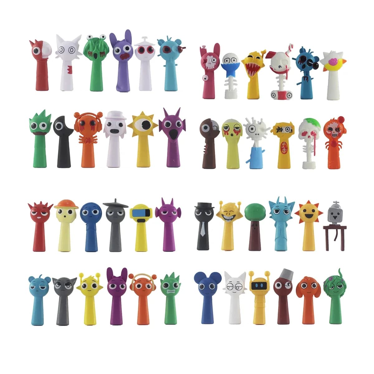 Divertente Statuetta Modello Sprunky, Figurina Giocattolo in PVC, Set di Action Figure e Giocattoli Sprunki