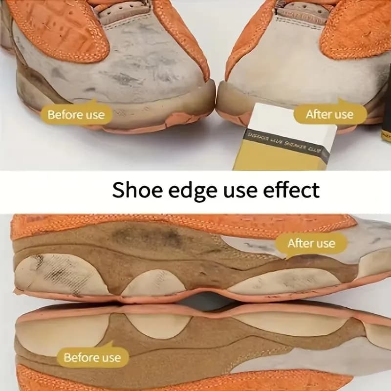 1 pz Gomma Detergente Riutilizzabile per Scarpe, per la Pulizia di Pelle Scamosciata, Pelle di Pecora, Pelle Opaca e Tessuti in Pelle, Cura delle Scarpe e della Pelle