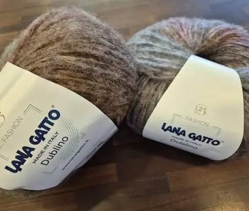 Lana Gatto Dublino Gradient Large Ball Wool Yarn for Baby Alpaca Wool Knitting Needle Brand 2025 Winter Collection