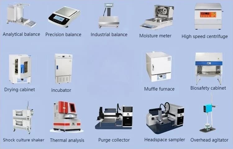 halogen moisture meter range 120g 0.1mg Sample solid content detector 0.001% Laboratory moisture rapid tester for LXF-104