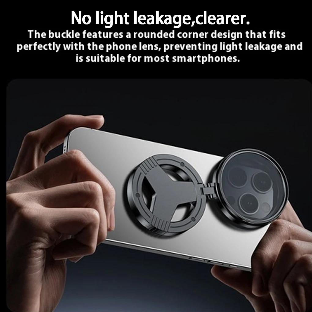 Filtro CPL Magnetico per Telefono con Rivestimento Ottico, Filtro per Fotografia HD Effetto Stellato, Filtro Polarizzatore Anti-Riflesso, Lente Polarizzante