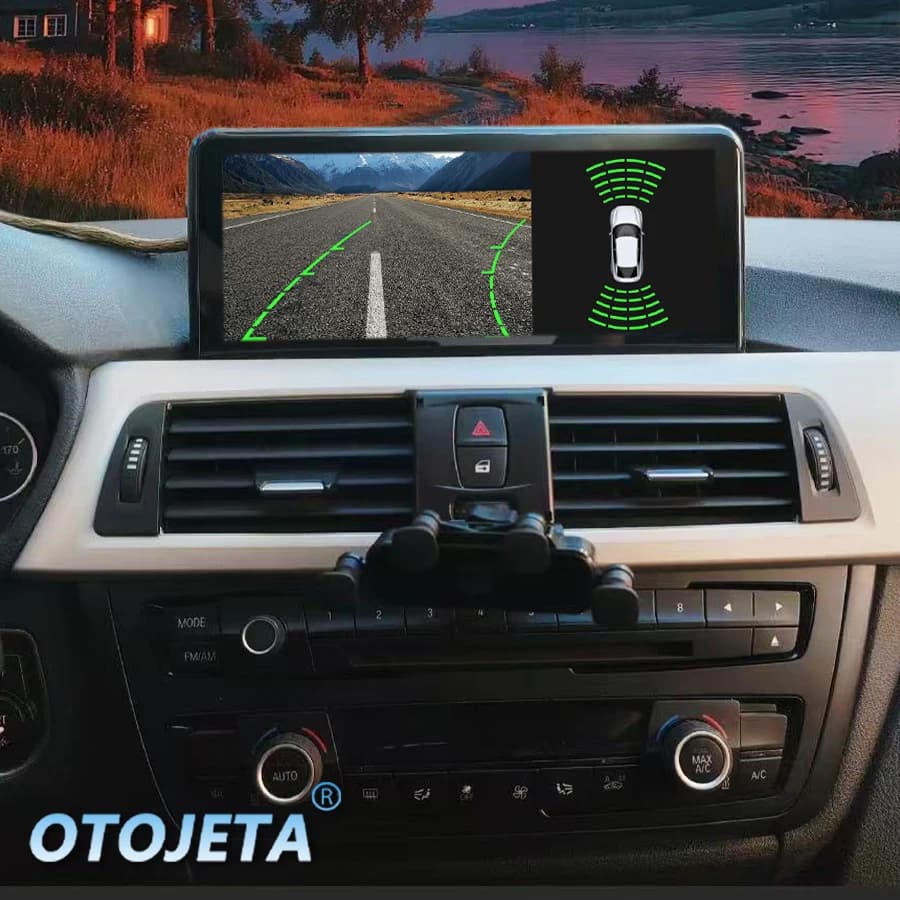 Autoradio multimediale con display touch screen da 10,25 pollici, sistema operativo Linux, CarPlay e Android Auto per BMW Serie 3 F30 2013-2019 NBT EVO.