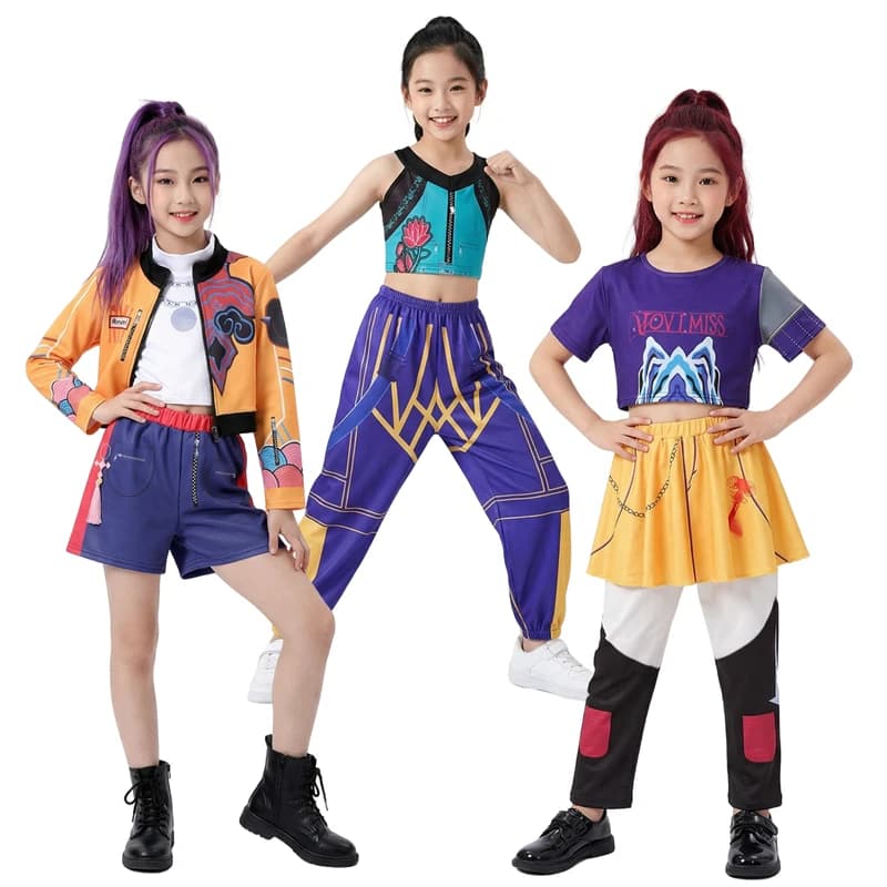 Costume da Personaggio Anime Rumizoyi Mira, Abito da Strega Cantante Pop per Spettacoli di Danza, Outfit per Feste, Costume Trendy per Carnevale e Giochi di Ruolo