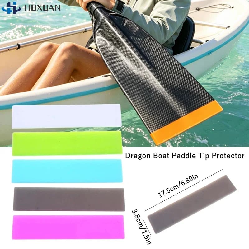 1Pcs Dragon Boat Paddle Tip Protector Convenient Replacement Sturdy Anti Slip Lightweight Kayak Paddle Guards Protective Cover