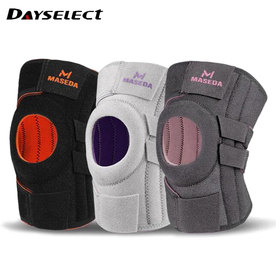 Ginocchiera con stabilizzatori laterali e cuscinetti in Gel per rotula supporto per dolore al ginocchio strappo del menisco, ACL, MCL, artrite, sollievo dal dolore articolare