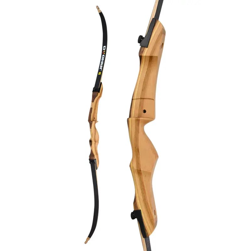 48inch 54inch Portable Wooden Recurve Bow for Junior and Women Practice Shooting 10-22lbs