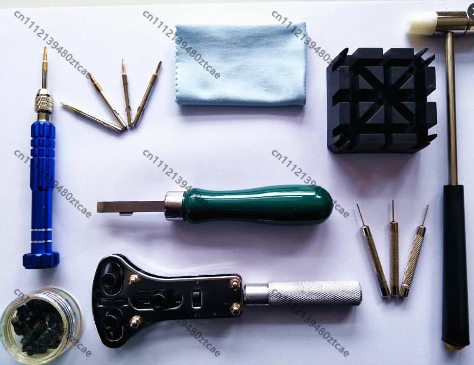 Set di strumenti per orologi, coltello ecologico multiuso 14 in 1, per sbloccare e aprire la cover posteriore