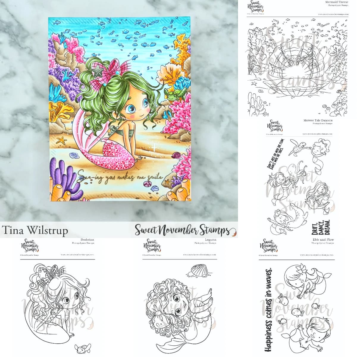 2026 New Clear Stamp Set - Retro Pin Up Mermaids For DIY Scrapbooking Crafts Maker Photo Album Template Handmade Decoration