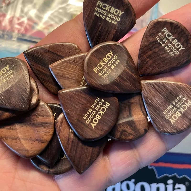 Hand made PickBoy Premium Rosewood, Guitar Pick Jazz Pick