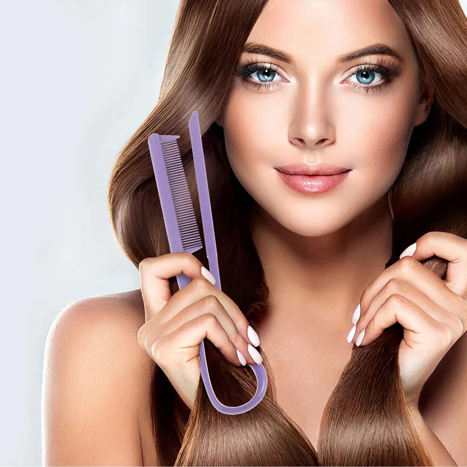 Hair Smoothing Brush, Massage Comb, Hair Dryer, Hair Smooth Shampoo