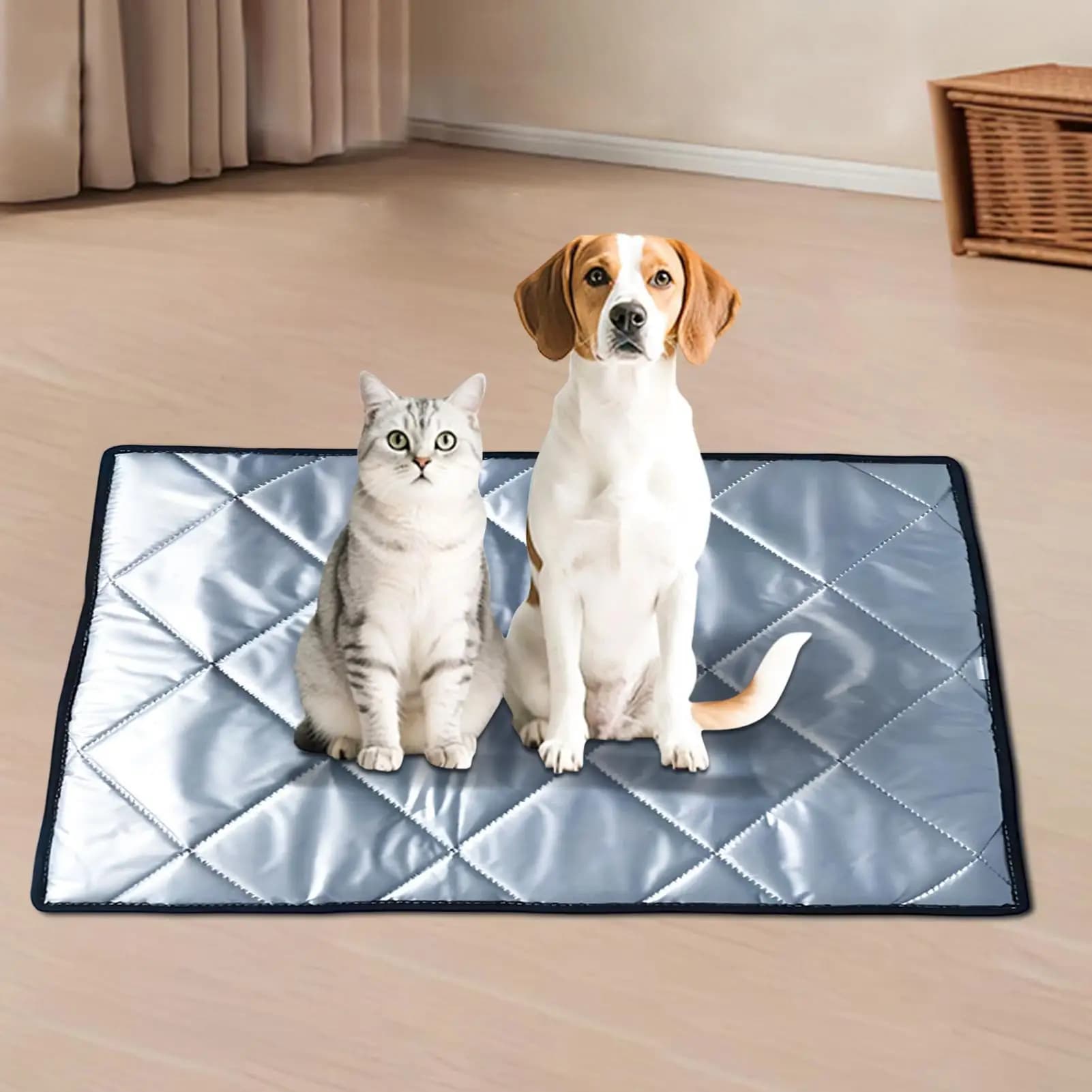 Anti-slip Dog Washable Mats, Puppies for Puppies, for Cats, Cuccettes, Interior/External Floor Protection, Travel Mat
