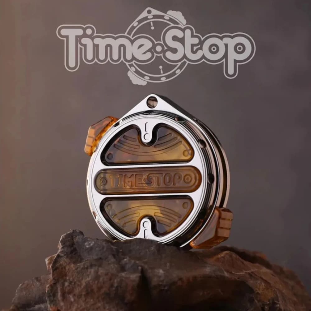 Basement Director EDC Time Stop Ratchet Fidget Spinner Titanium PEI Stress Relief Toy Fidget Toys For Adults Spinner