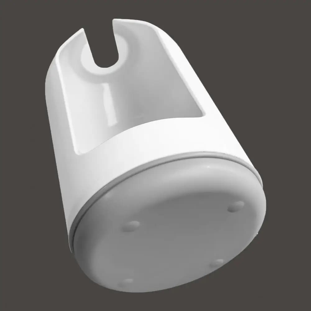 Porta scopino per WC senza odori Set scopino per WC con supporto ventilato Set scopino ergonomico con manico lungo per bagno