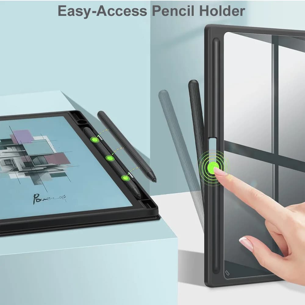 Cover for Onyx Boox Note Air 4 C/B/W, Air3 C/B/W Tablet ePaper 10.3 inch, thin protective cases with transparent back cover