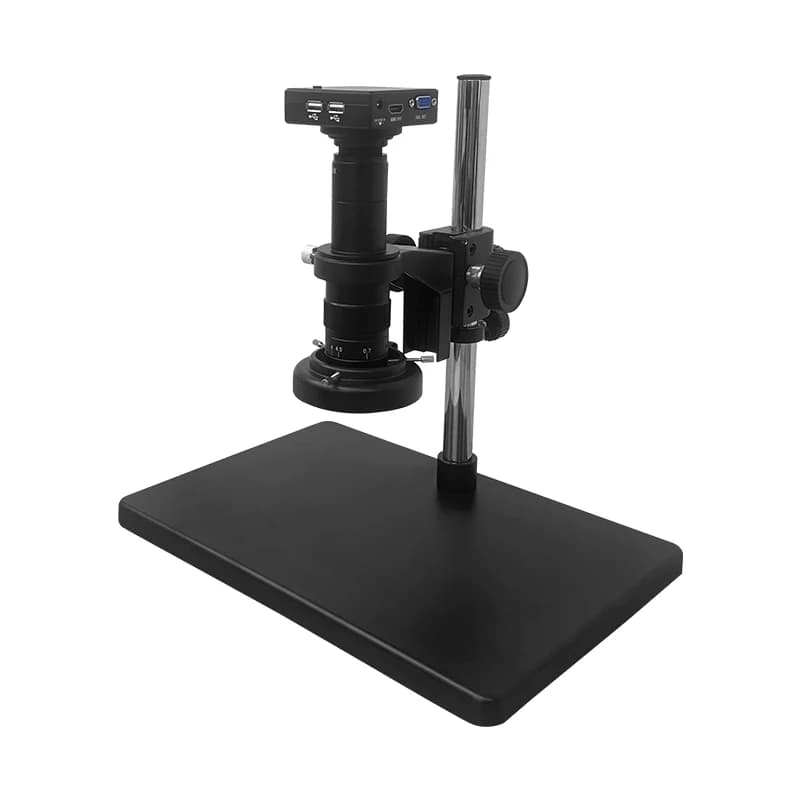 Microscopio video Calibrazione manuale di strumenti da laboratorio ad alto ingrandimento